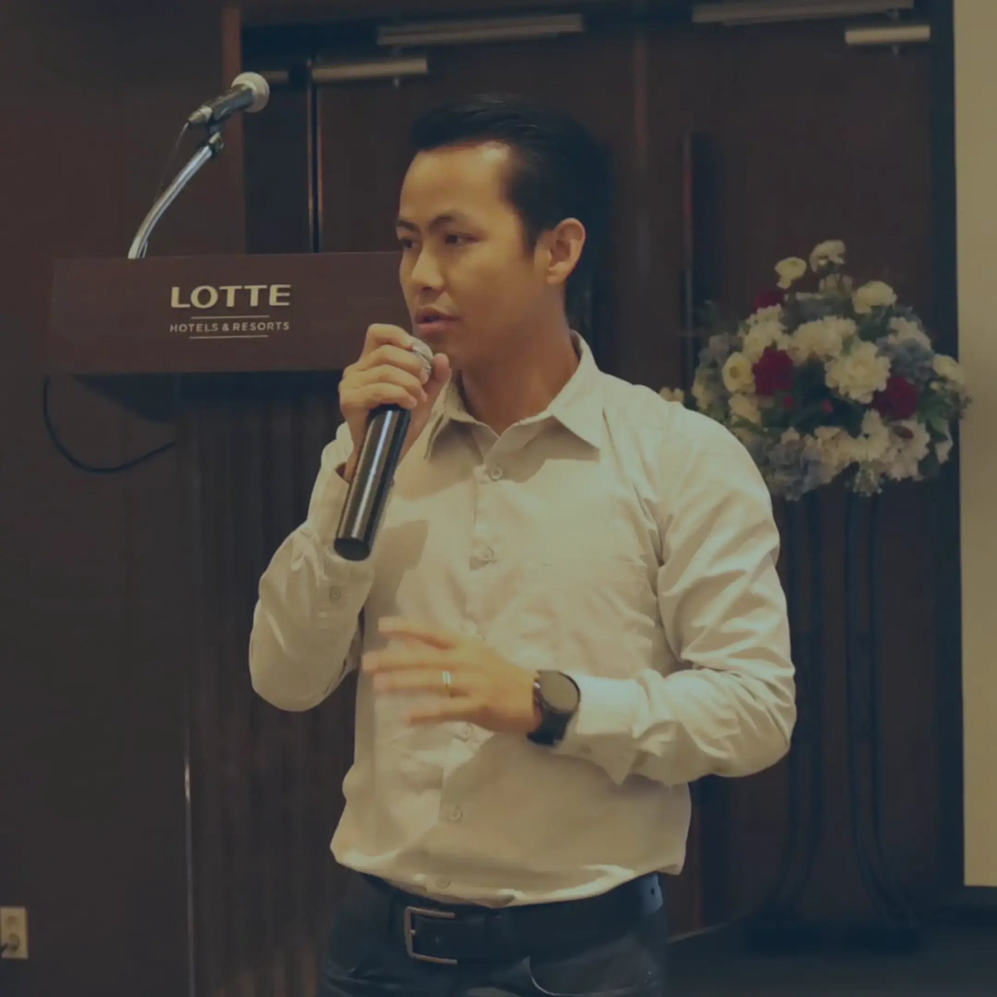 Joseph Kyaw Sein Htun speaks